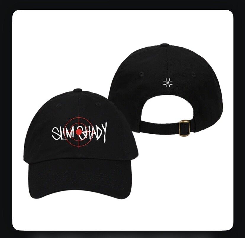 Authentic Official Millinsky X Eminem Target Dad Hat BLACK Slim Shady Killshot