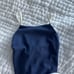 NWT Onia Margherita One-Piece Swimsuit Size Small Blue White High Neck Strappy