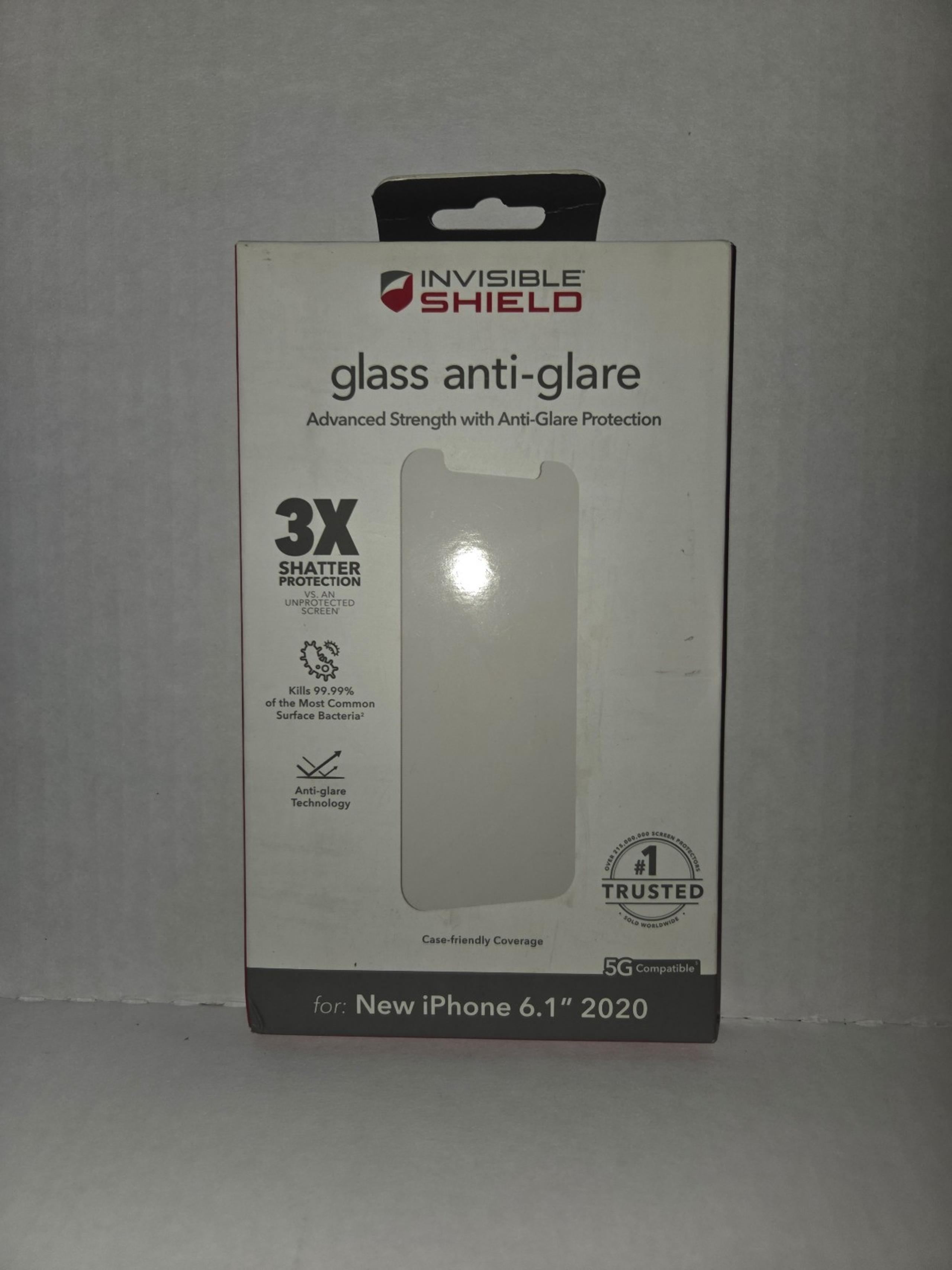 ZAGG Invivisible Shield Glass Anti-Glare Screen Protector for iPhone 12 & 12 Pro