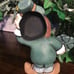 St Patrick's Day Leprechaun friends, one w/ pot of gold and four leaf clovers