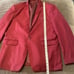 Men’s 2 Piece One Button Single Breasted Suit Size 42 Jacket 38 Pants NWOT