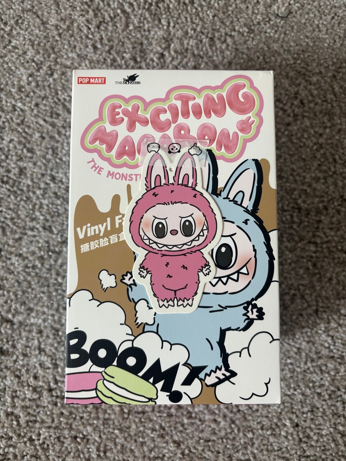 Authentic) LABUBU - THE MONSTERS - Exciting Macaron - Lychee