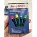LED String Light Battery Operated 15 Count Multi Color Merry Brite Ct LOT OF 4