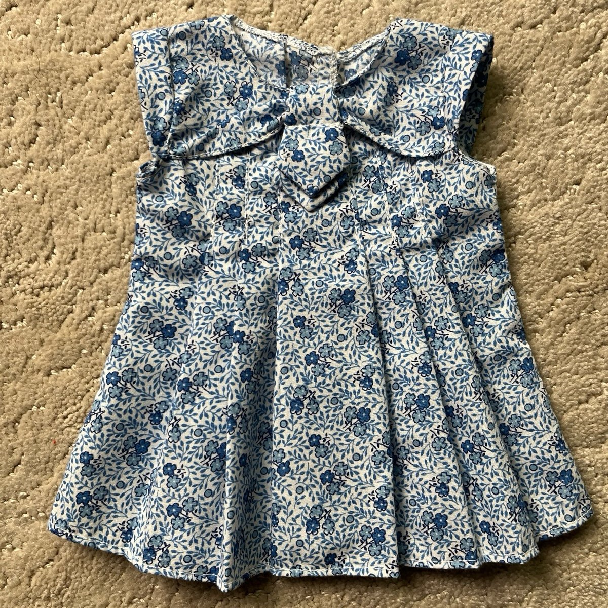 American Girl Doll Kit’s Play Dress Blue Floral