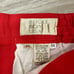 Vintage 1984 High Waist Pleated Red Bugle Boy Pants with original tags NWT SZ 34