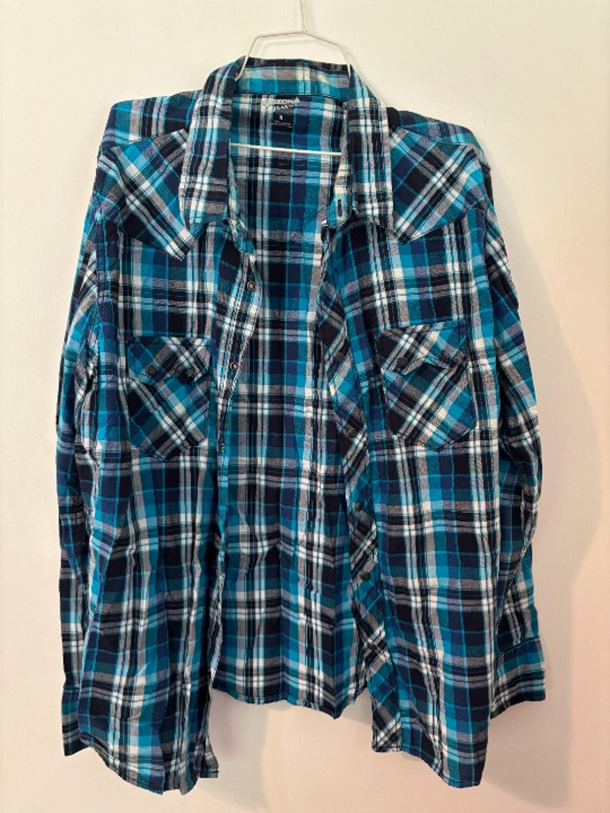 Men's Flannel Shirt, Arizona and Beverly Hills Polo Club