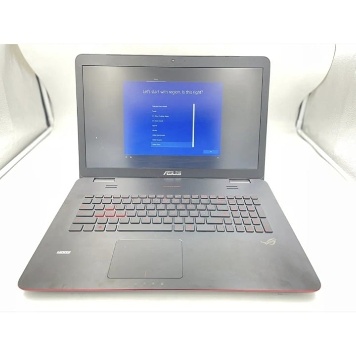 Asus Gaming Laptop ROG GL771JM, 17 Core i7, 12GB RAM, 500GB + 1TB SSD GTX 860M