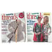 Lot of 10 Retro Vogue Patterns & Threads Magazines 2008 - 2016