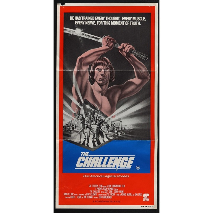 The Challenge (1982) Original Australian Daybill Movie Poster