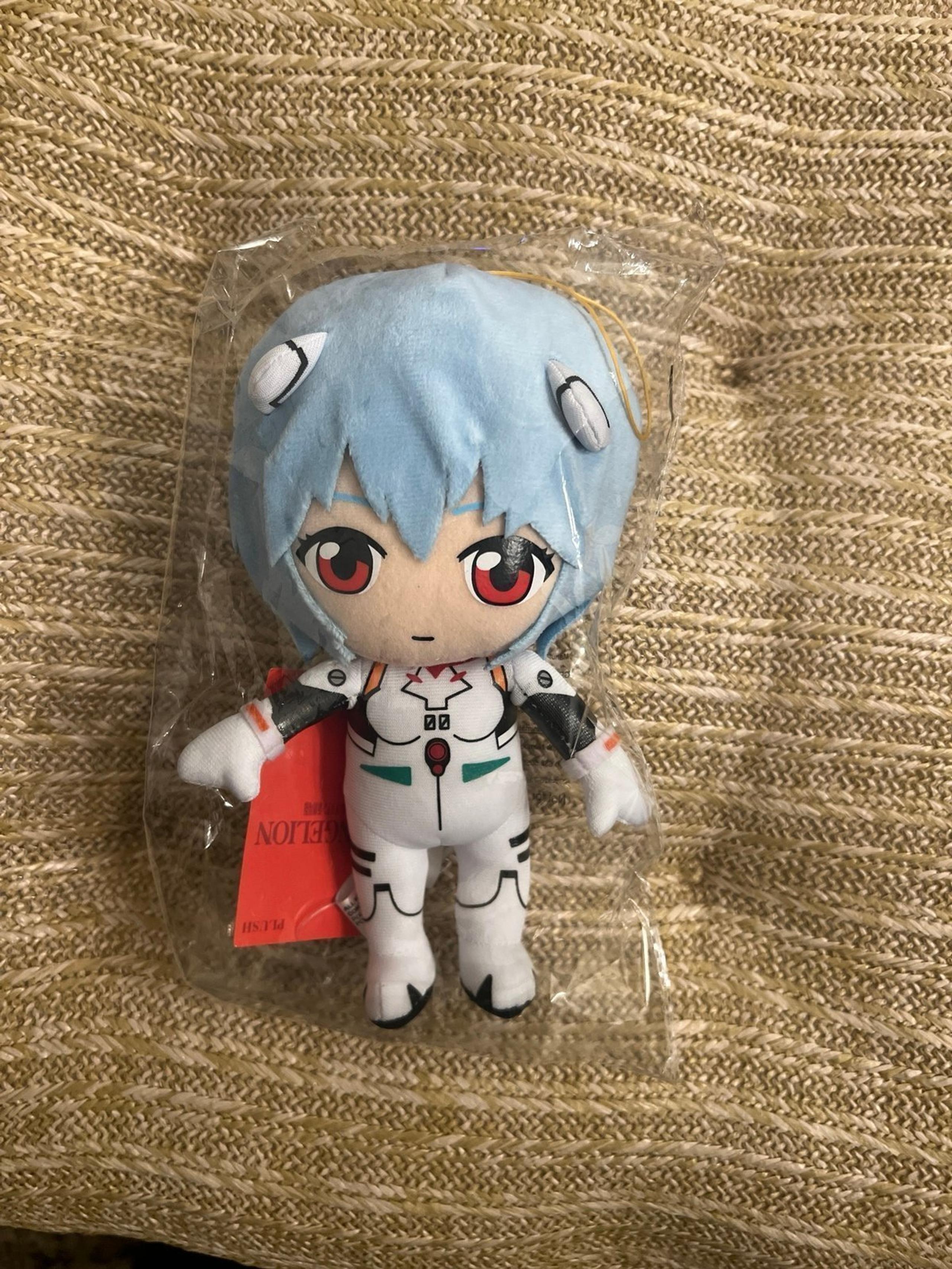 Neon Genesis Evangelion Rei Plugsuit Plush (8 inch)