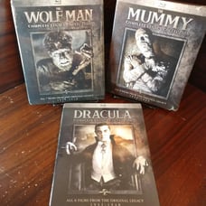 Universal Legacy Collection-Wolf Man / Dracula / Mummy (Blu-ray)-NEW-Free S&H!