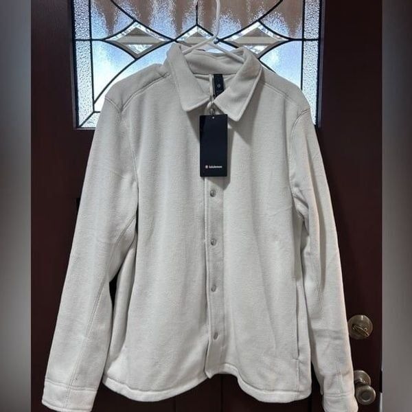 New Mens Fleece Classic-FitOvershirt