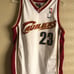 VtgNBSNikeYouthLCavaliers#23JamesSewnJer