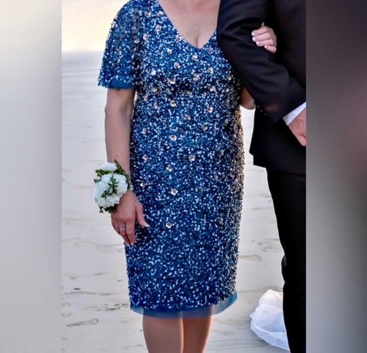 Adrianna Papell Beaded Dress