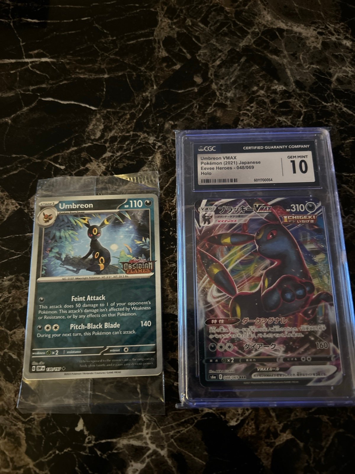 Pokemon Umbreon Japanese Slab and Promo Lot