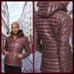 Pack It Down Short Jacket Shine Chianti sz.6