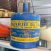 Eagle Manufacturing Co. Vintage antique galvanized oil can original
