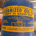 Eagle Manufacturing Co. Vintage antique galvanized oil can original