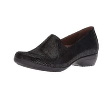 Dansko Women's Farah Black Sequi Loafers Size EU 39 US 8 Sparkle Holiday