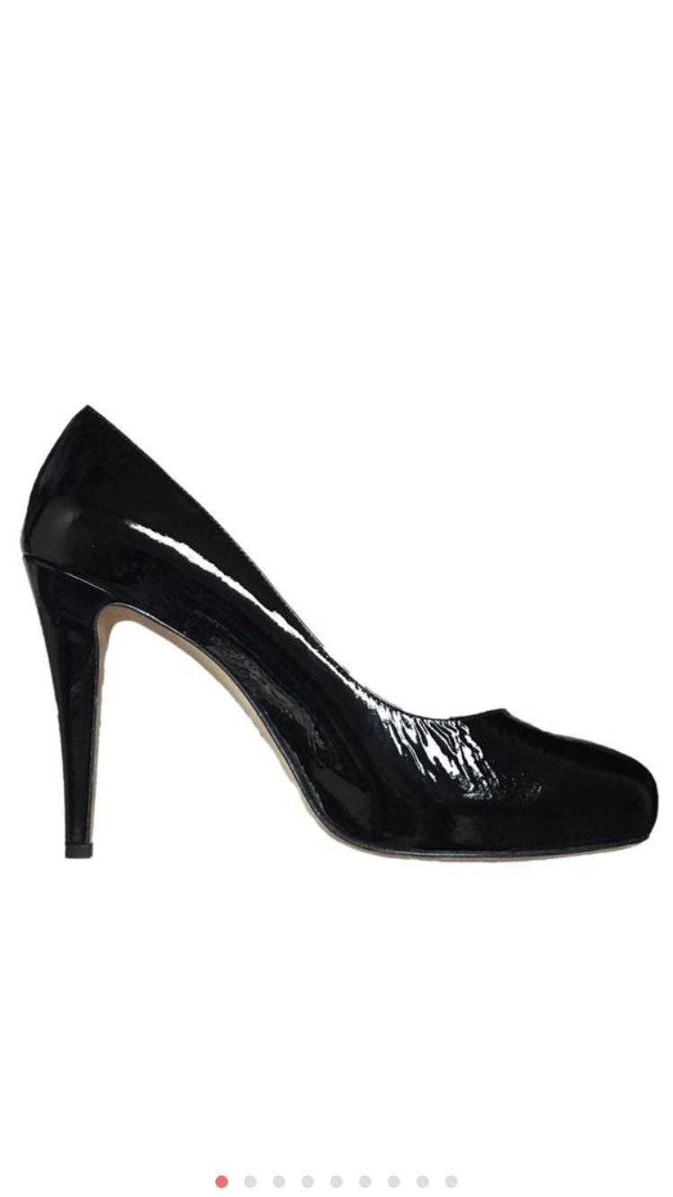 [9] Anthro Butter Patent Leather Sexy Heels
