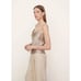 Vince Draped Camisole in Beige Small Womens Satin Silk Tank Top
