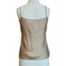 Vince Draped Camisole in Beige Small Womens Satin Silk Tank Top