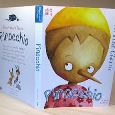 NEW, Illustrated Classic: Pinocchio, Carlo Collodi, First Printing, 2018