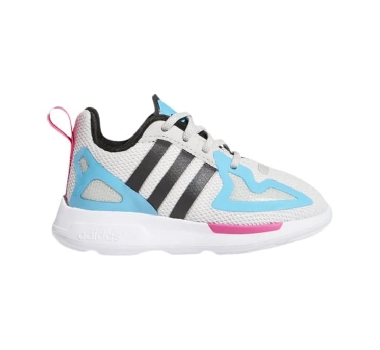 Adidas ZX 2K FLUX INFANT 'WHITE SIGNAL CYAN'