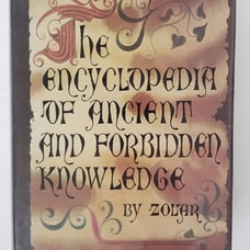 The Encyclopedia of Ancient and Forbidden Knowledge Zolar (1970) Hardcover HCDJ
