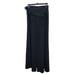 Black Halo Women's Black Wrap Around Apron Tie Waist Wide Leg Trouser USA Made 6