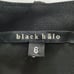 Black Halo Women's Black Wrap Around Apron Tie Waist Wide Leg Trouser USA Made 6