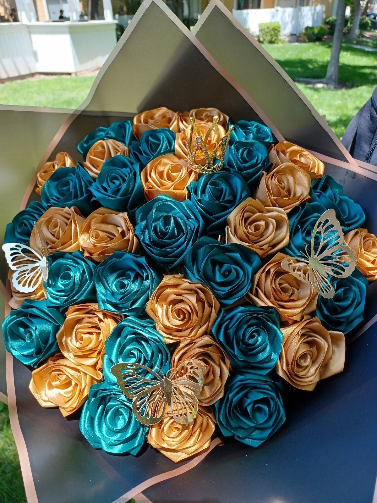 Quincenera Ramo Eternal Rose Bouquet Mother day gift Birthday gift Anniversary
