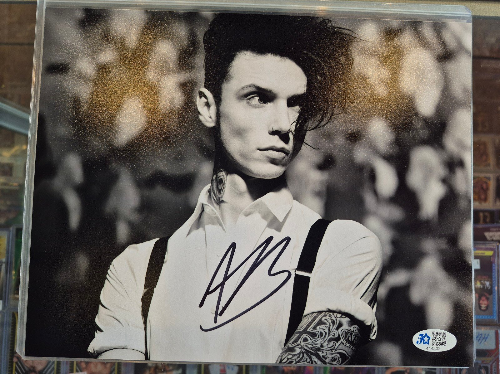 Andy Biersack aka Andy Black Autographed 8x10 Photo Print