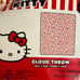Hello Kitty ‘More Apples Please’ 60 x 70” Plush Cloud Throw Blanket Sanrio New