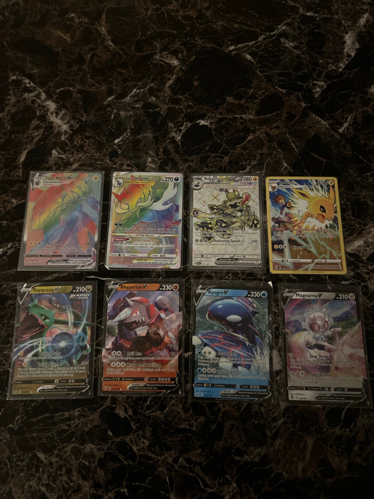 Rainbow Pokémon Card Lot