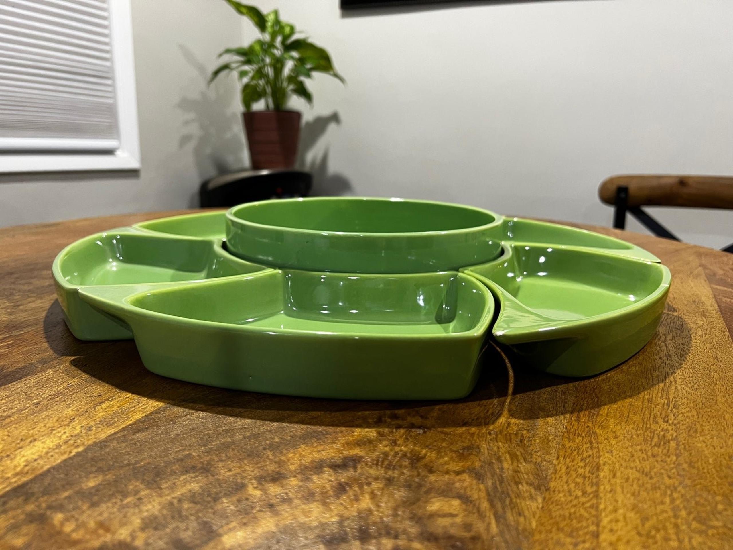 Vintage 7 Piece Ceramic Relish