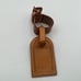 LOUIS VUITTON - VINTAGE VACHETTA LUGGAGE TAG AND HANDLE STRAP