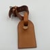 LOUIS VUITTON - VINTAGE VACHETTA LUGGAGE TAG AND HANDLE STRAP