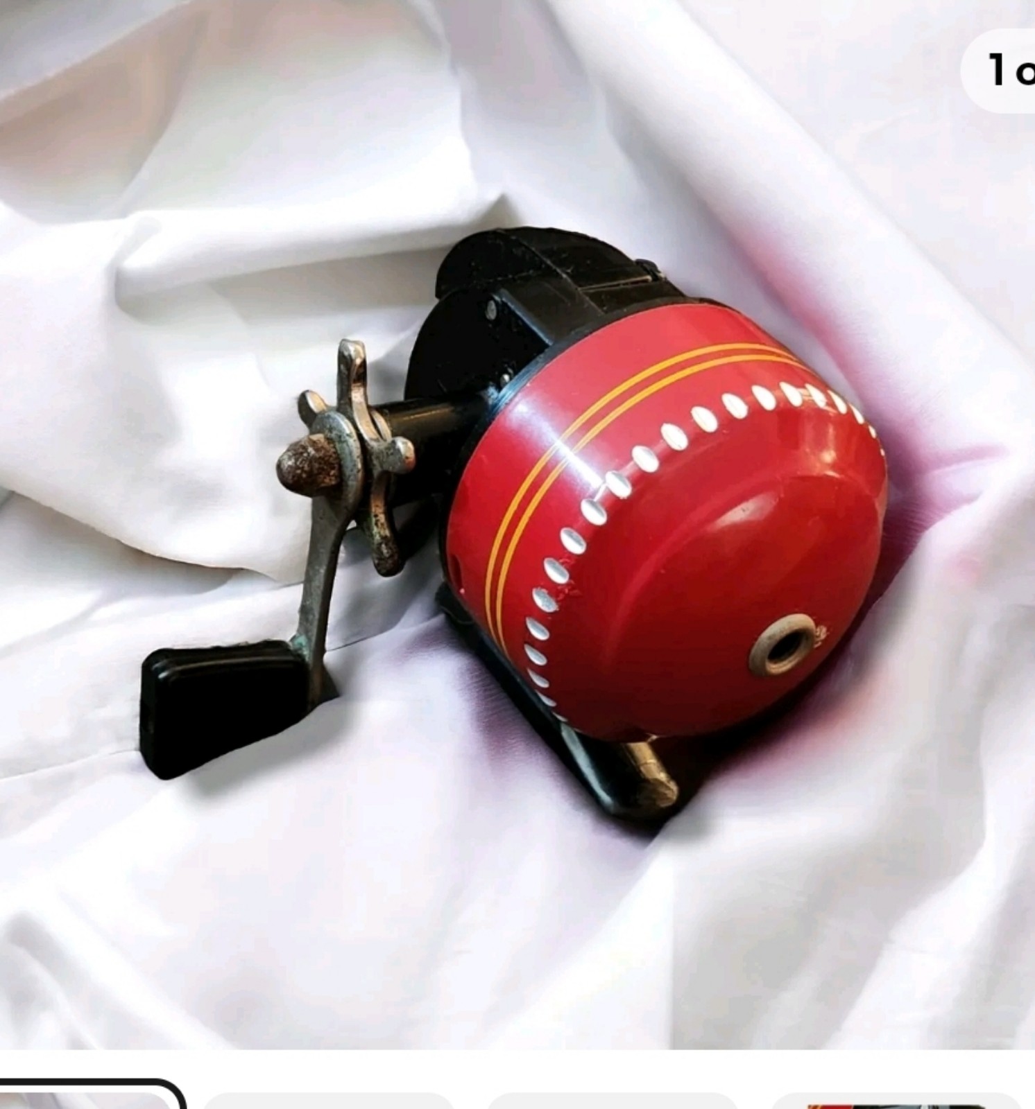 Gladding fishing push button reel south bend 135