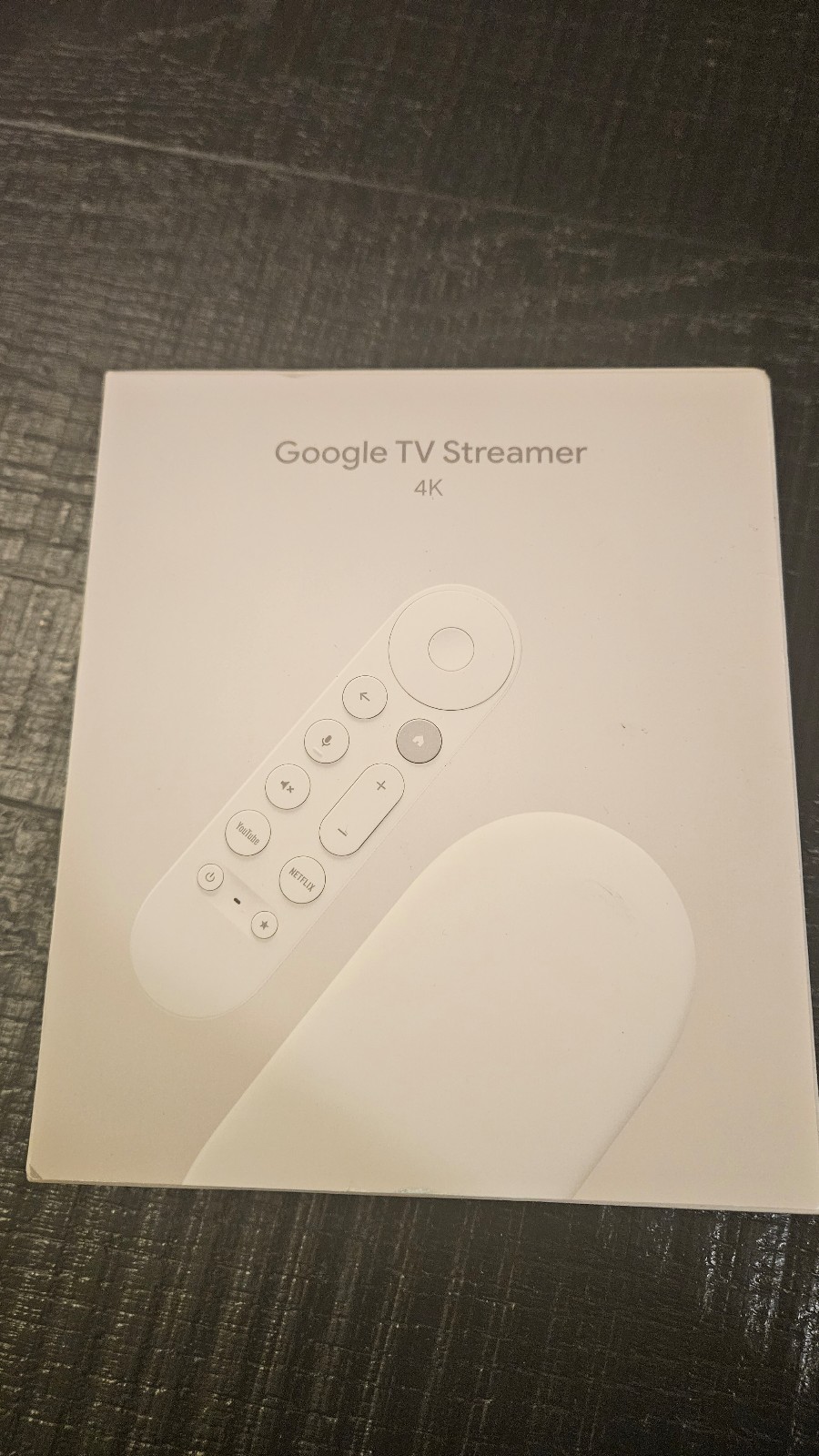 Google V Streamer 4K with Voice Search Remote