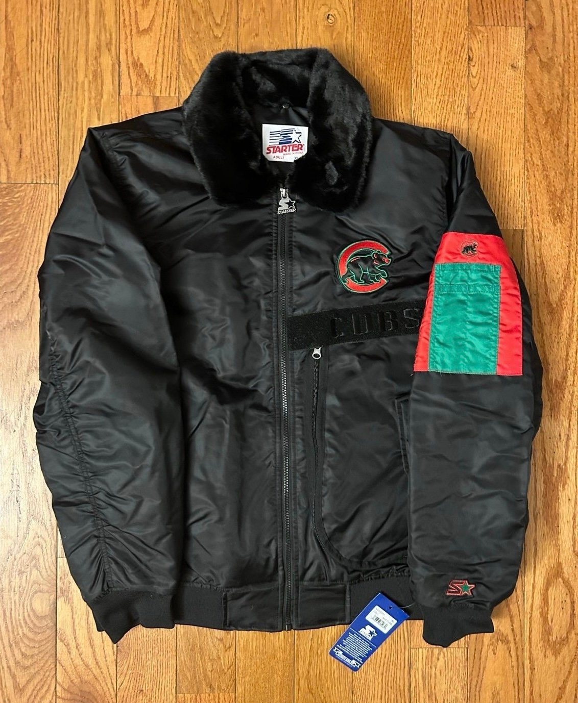 Chicago Cubs Black History Month Ty Mopkins X Starter Jacket Size XL NEW