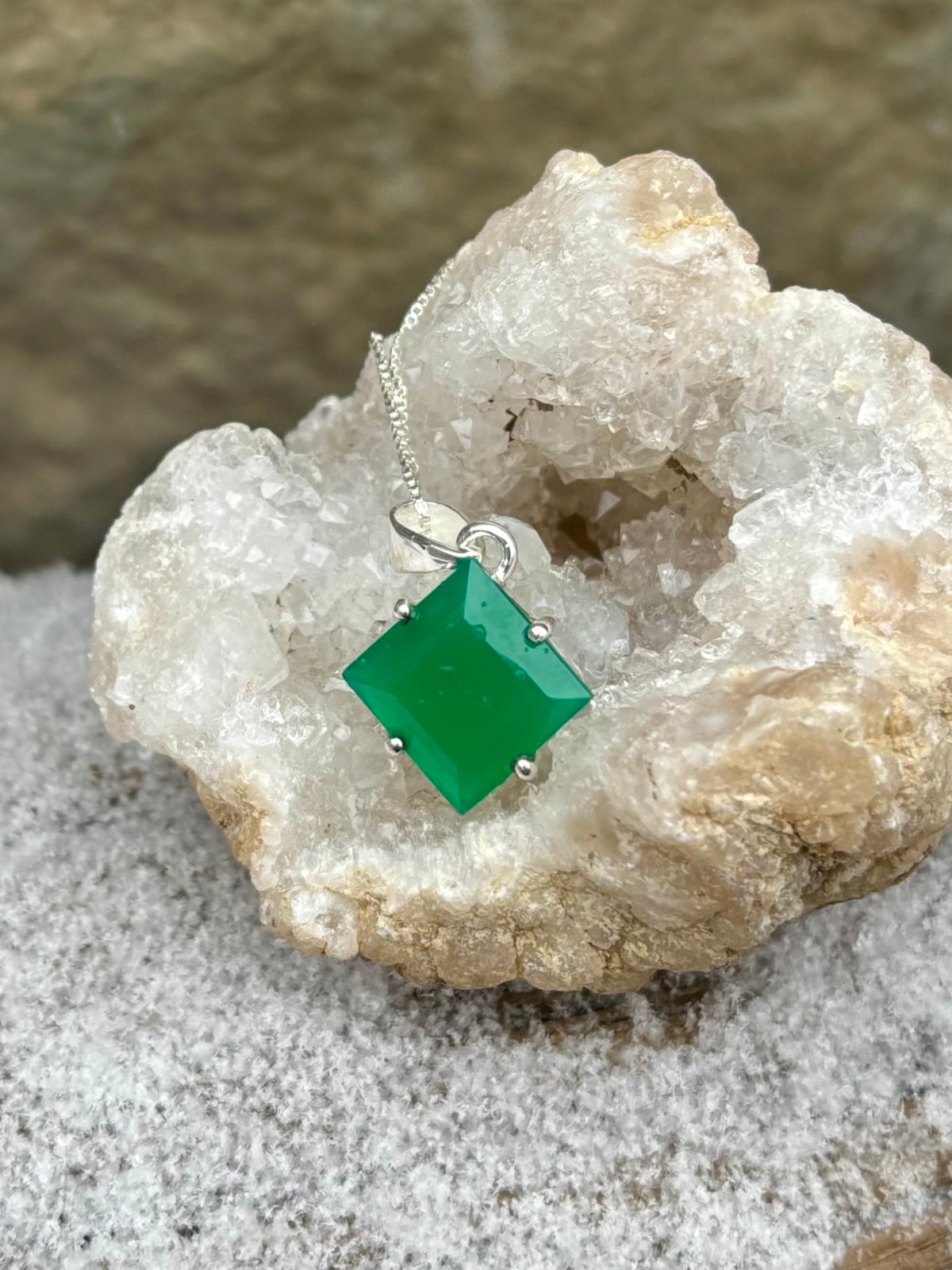 Green Onyx Necklace