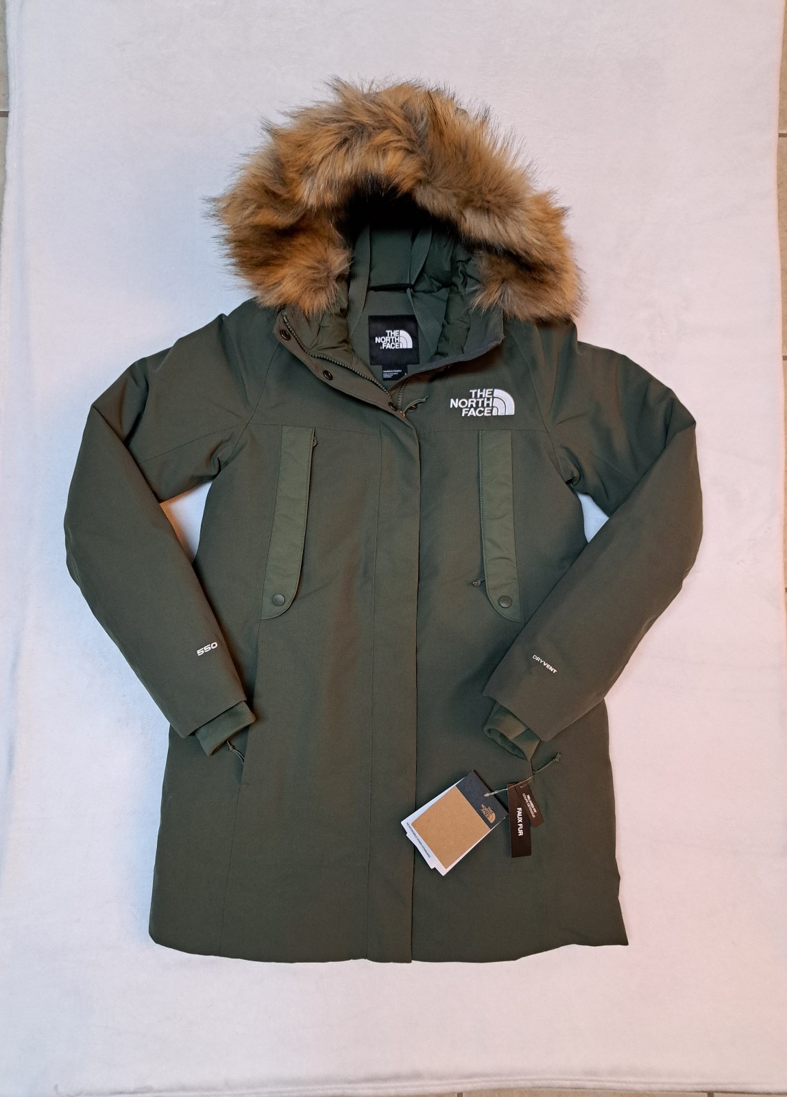 Wmns SMALL The North Face New Outerboroughs Parka