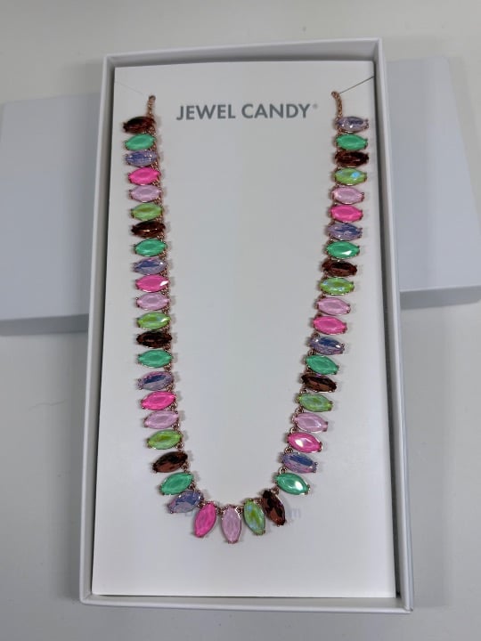 Bomb Party Jewel Candy Necklace RBP7321 The Evianna