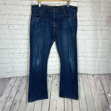 LEVI'S Men's 569 Loose Straight Medium Wash Jeans Size W38 x L32