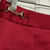 Express Design Studio size 0 red satin low rise cuffed shorts womens