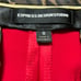 Express Design Studio size 0 red satin low rise cuffed shorts womens