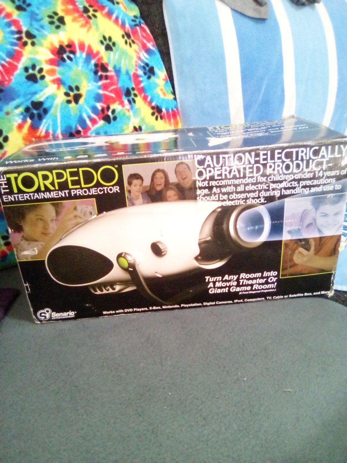 New The Torpedo Entertainment Projector