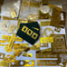 Lot of Brass Embossing Stencil templates