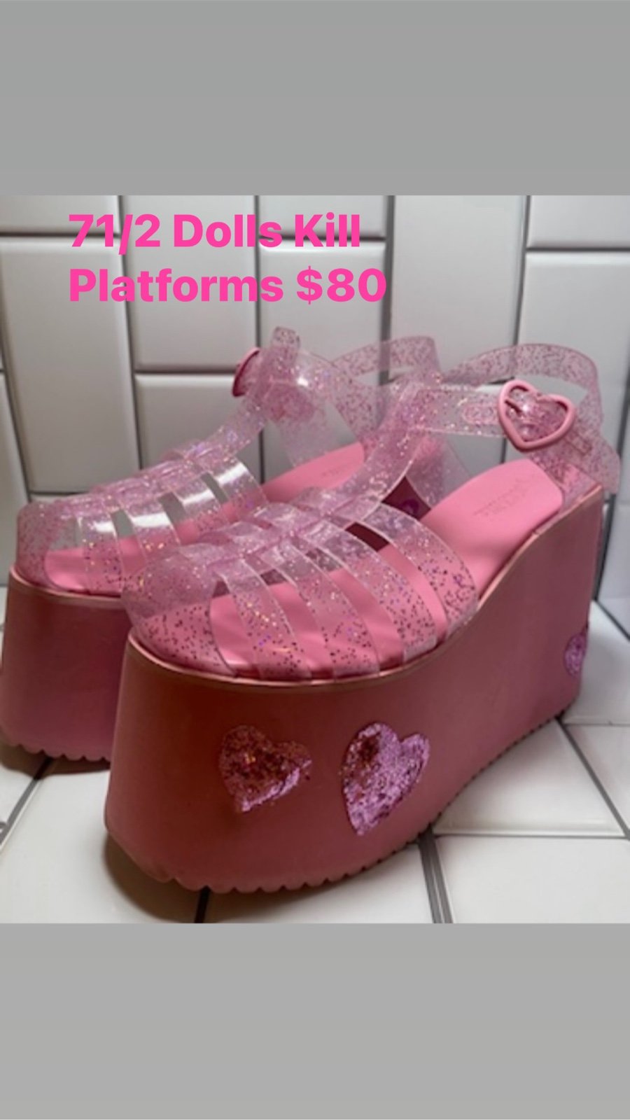 Jelly platform Dolls Kill